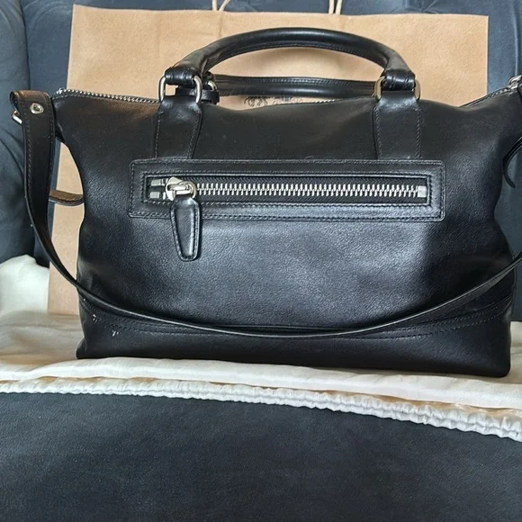 COACH LEGACY MOLLY 21132 East/West Leather Satchel Handbag Crossbody - Picture 6 of 11